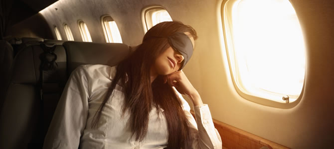 Tips for getting sleep on a plane